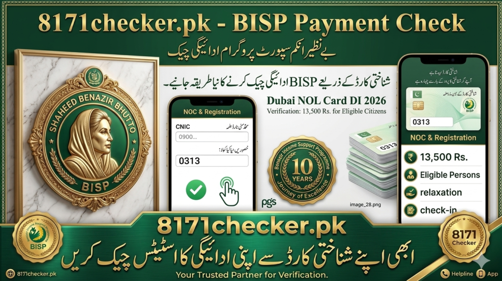 8171 Ehsaas Program BISP 25000