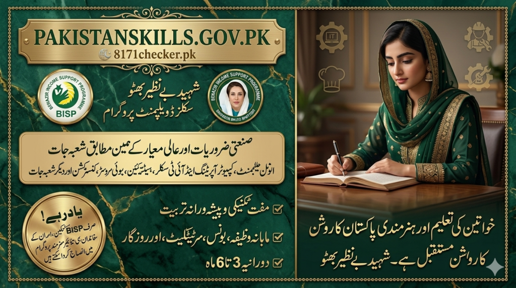 8171 Web Portal CNIC Check
