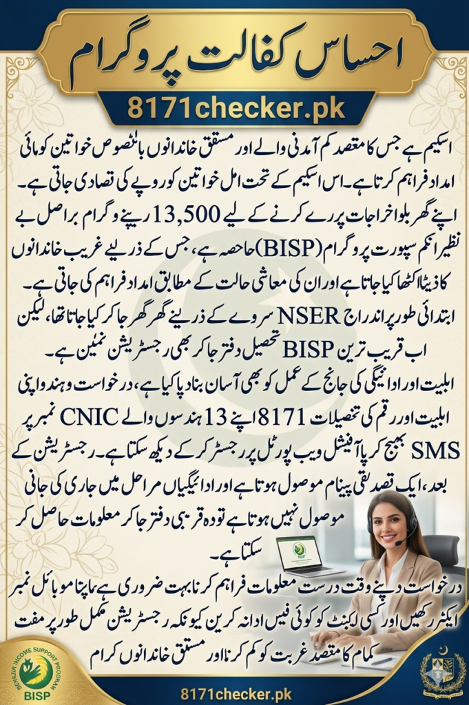 Ehsaas Program Payment Dates 2026