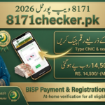 8171 Check Online CNIC Login 2026