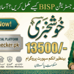 Check BISP Balance Online by CNIC 2026