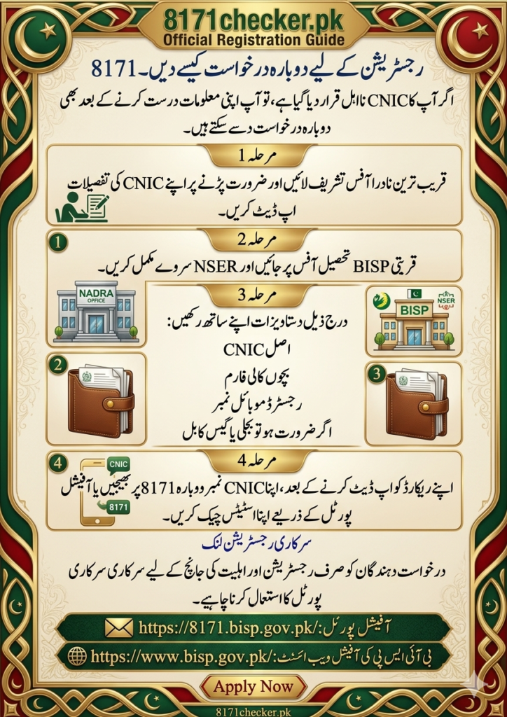Why Is My CNIC Not Eligible for 8171