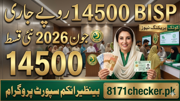 BISP 14500 Payment June 2026 – Release Date & Eligibility Guide