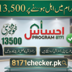 Ehsaas 8171 NADRA Registration 2025