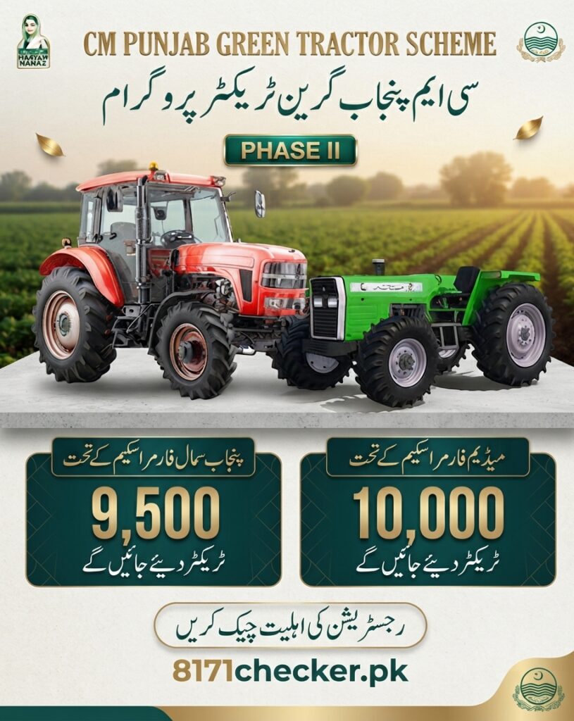 CM Punjab Green Tractor Scheme Phase‑III 2026