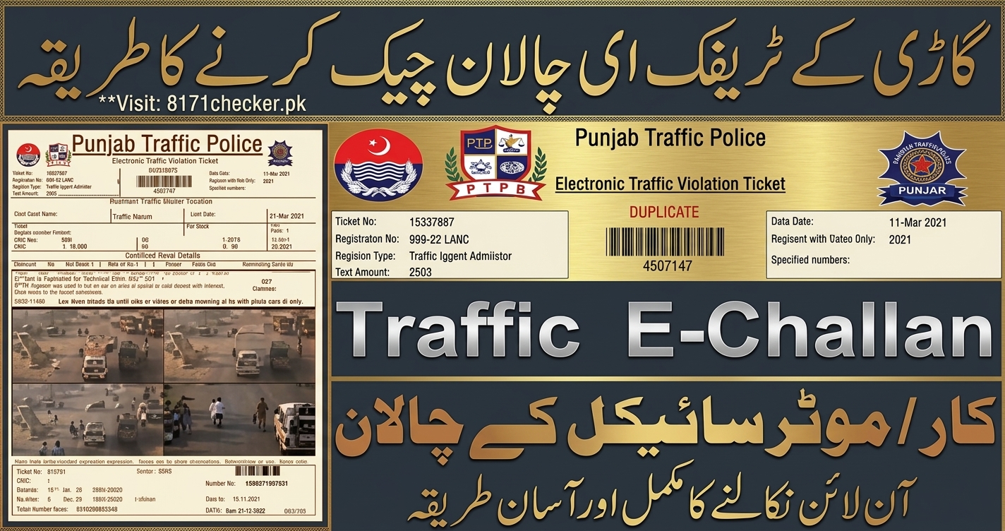 E Challan Punjab 2026
